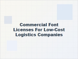 Best Fonts for Budget Shipping Businesses